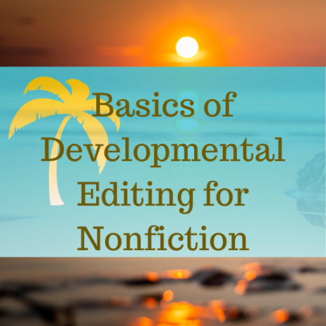basics of developmental editing for nonfiction.