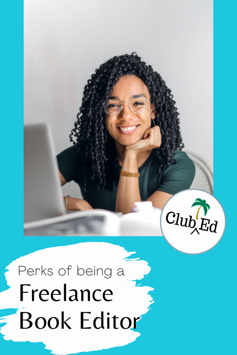 Perks of being a freelance book editor