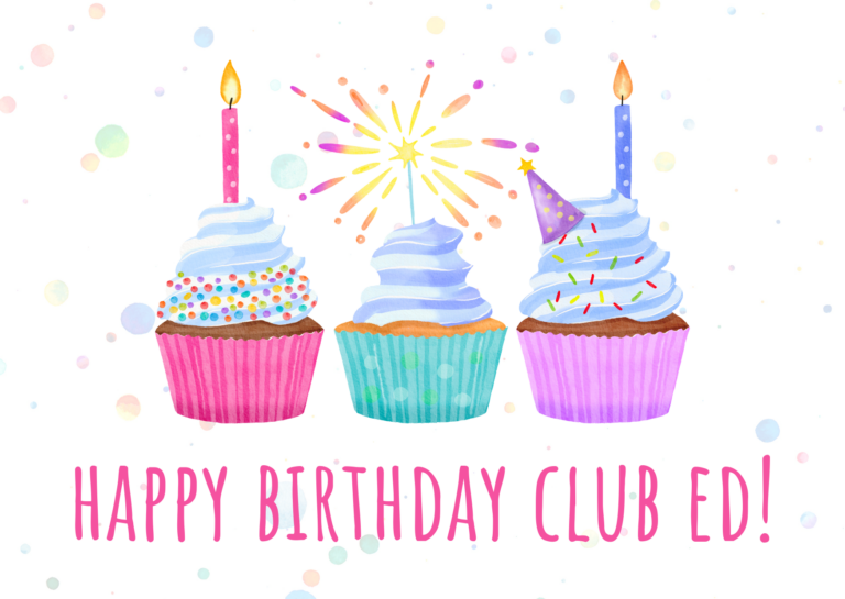 happy birthday club ed
