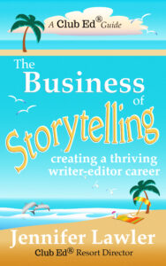 The Business of Storytelling by Jennifer Lawler book cover