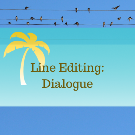 image of birds on a telephone wire for Line Editing Dialogue class