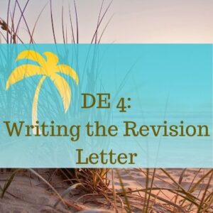 DE 4: Writing the Revision Letter