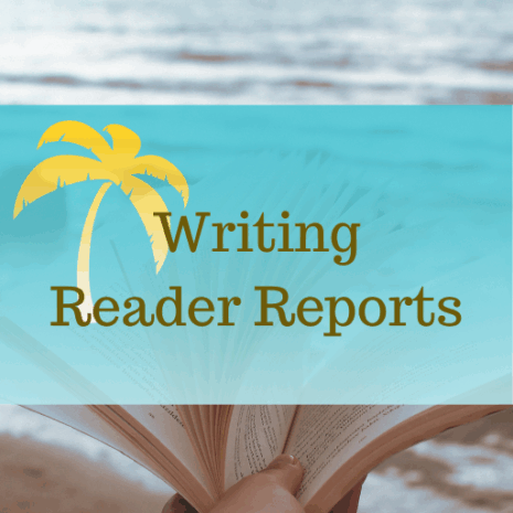 beach themed picture associated with Writing Reader Reports class.