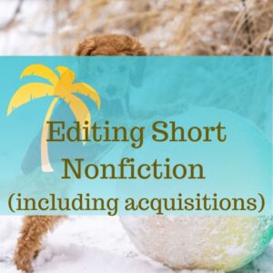 Editing Short Nonfiction (self-paced)