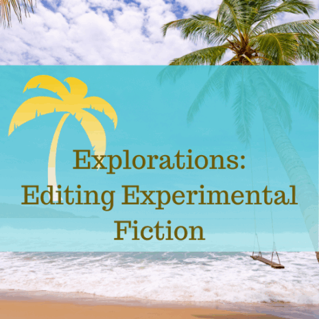 beach themed image for Editing Experimental Fiction class