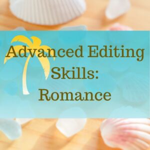 beach themed image for advanced romance editing class