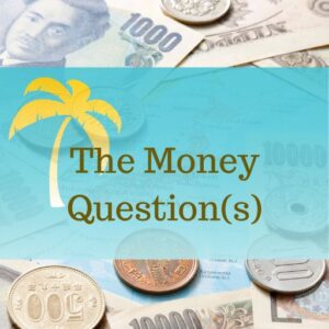 image of various kinds of coins and bills for a class on how to set fees
